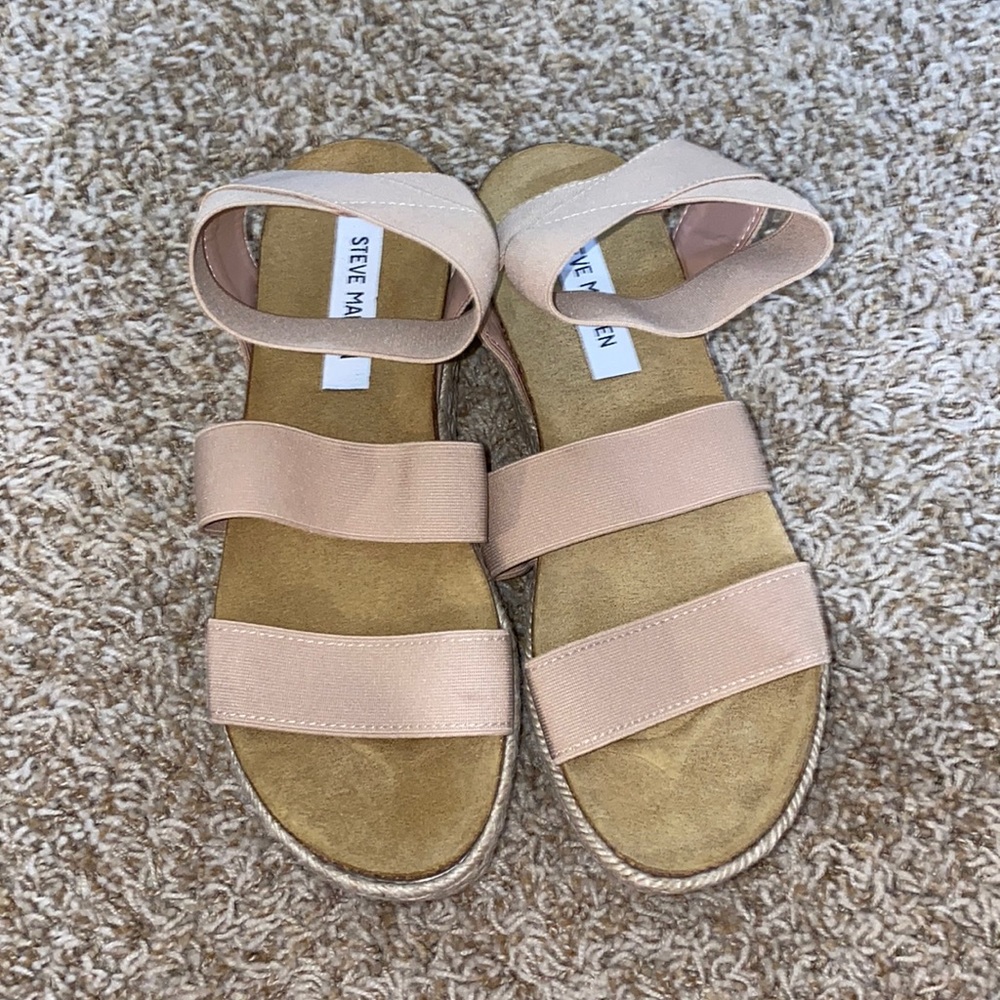Steve maddens kimmie sandal nude